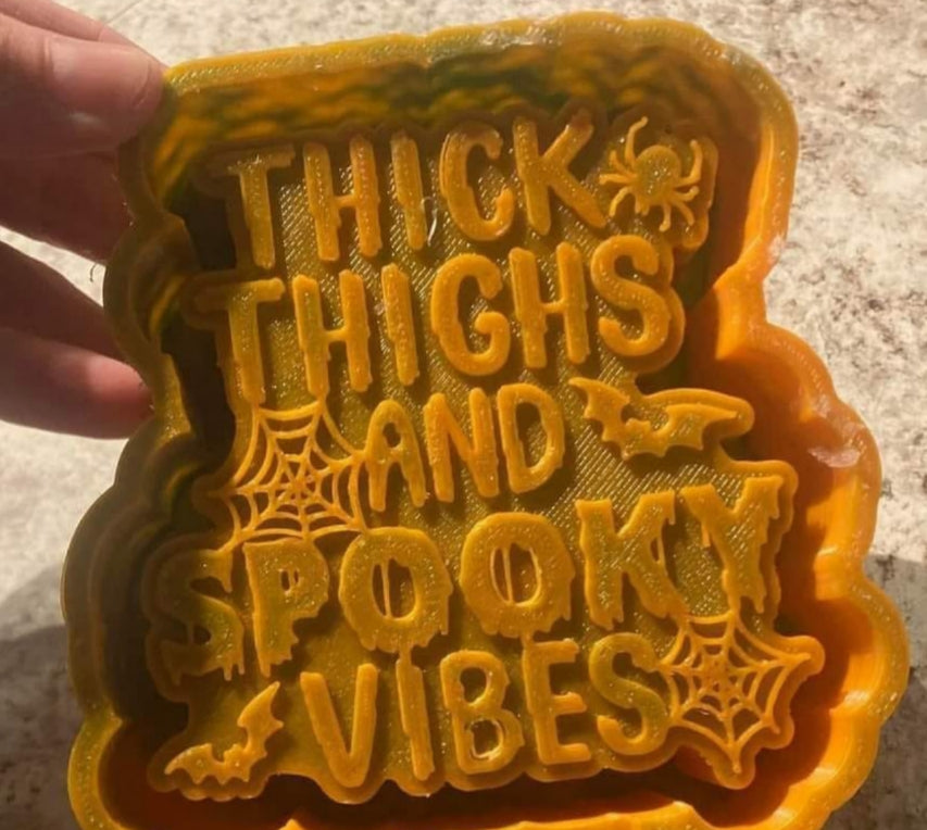 Thick Thighs and Spooky Vibes Mold