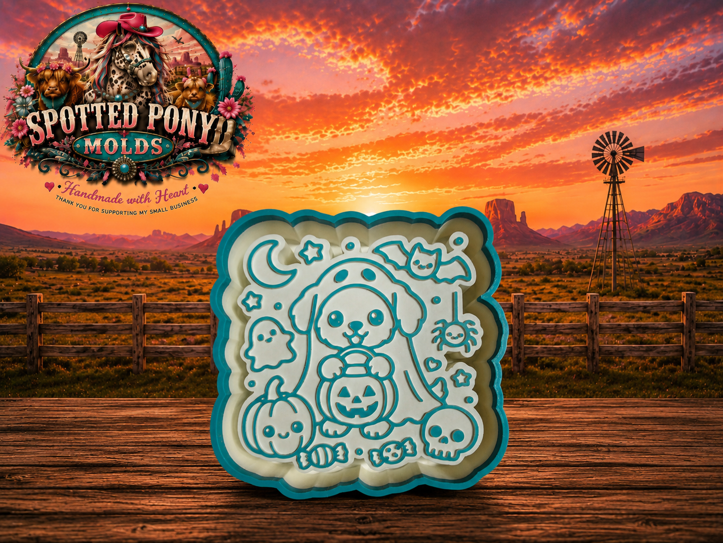 Halloween Doodle Mold