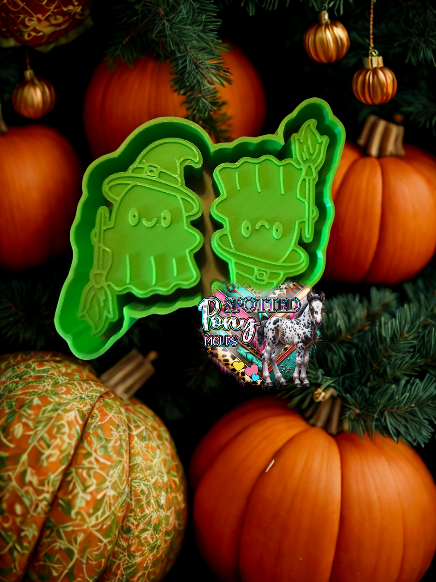 Witch Ghost Vent Clips
