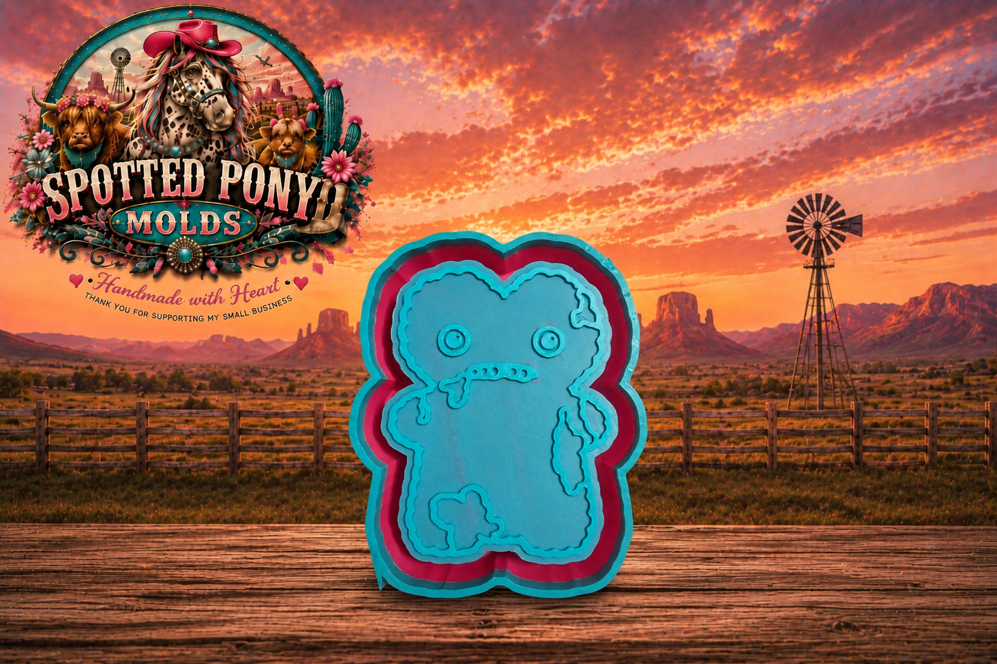 Gaptooth McGoo Mold