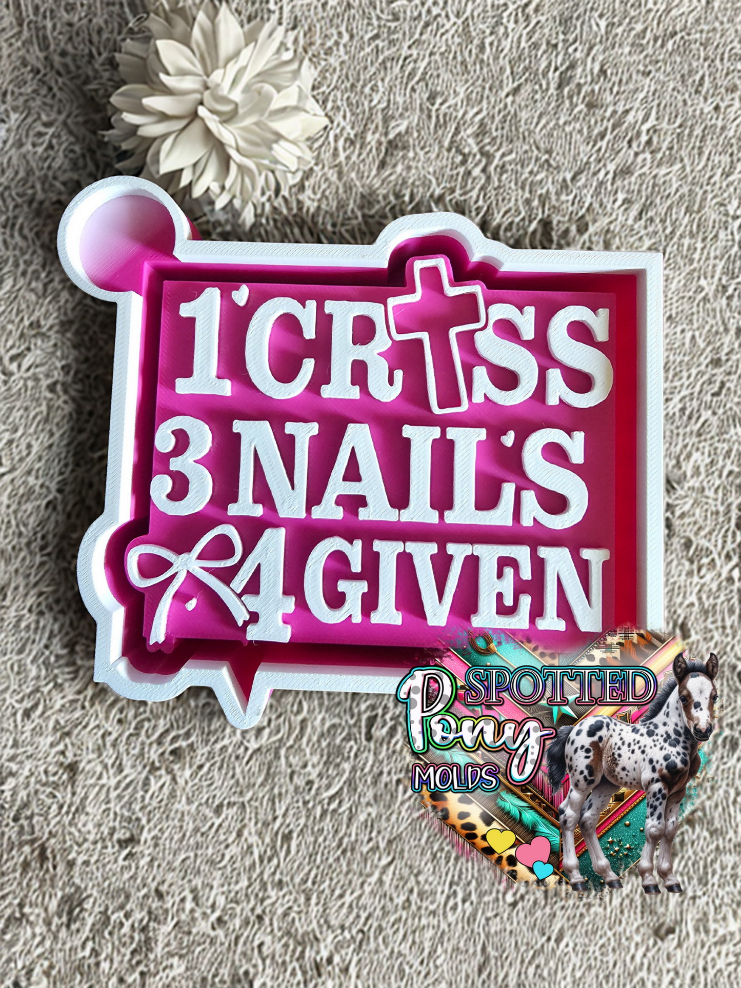 1Cross 3Nails 4Given Mold