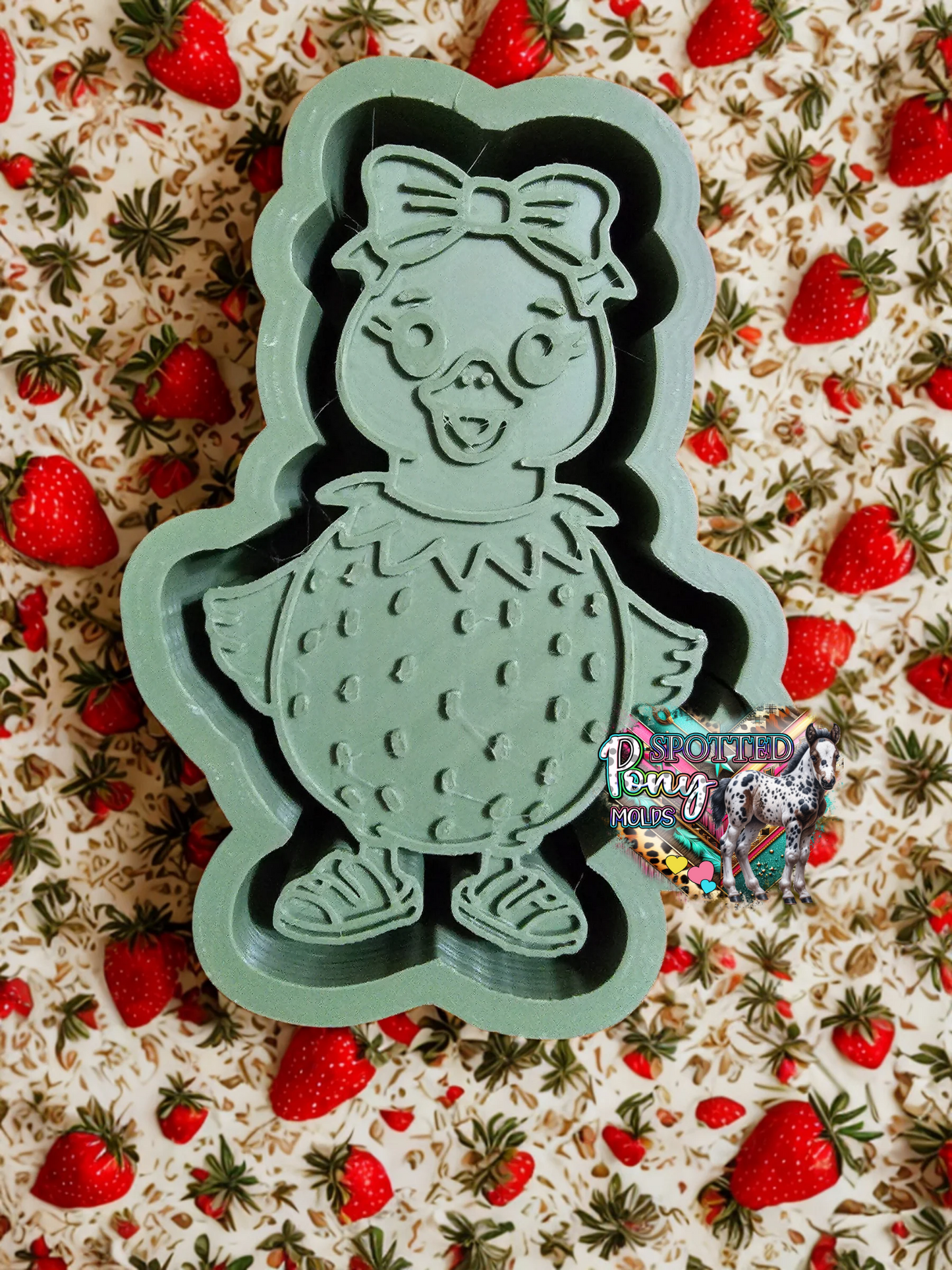 Strawberry Duck Mold