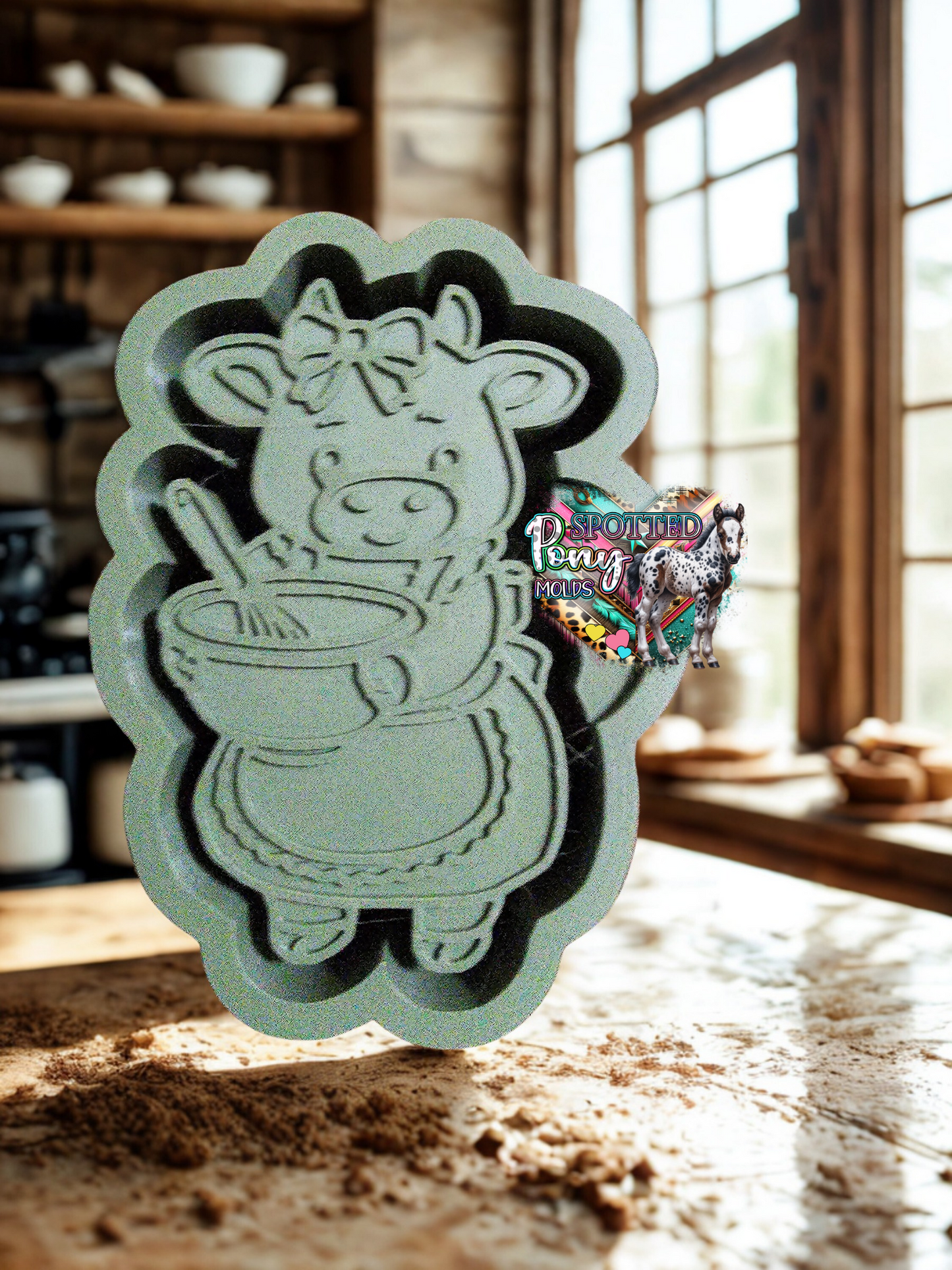 Baking Cow Mold