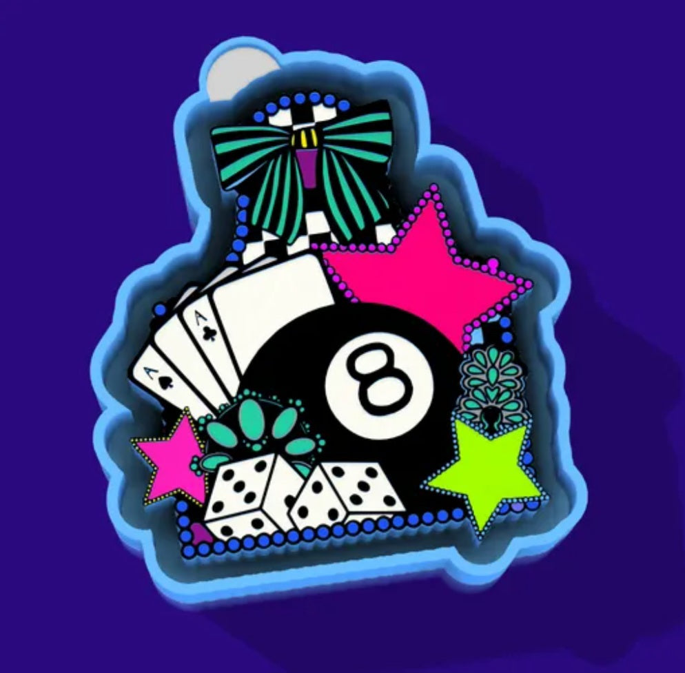 Lucky Stars Ear Tag Mold