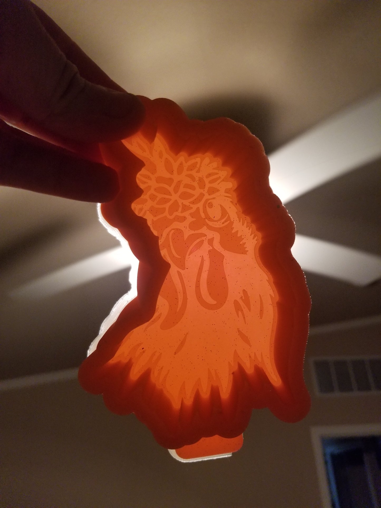 Floral Chichen Mold