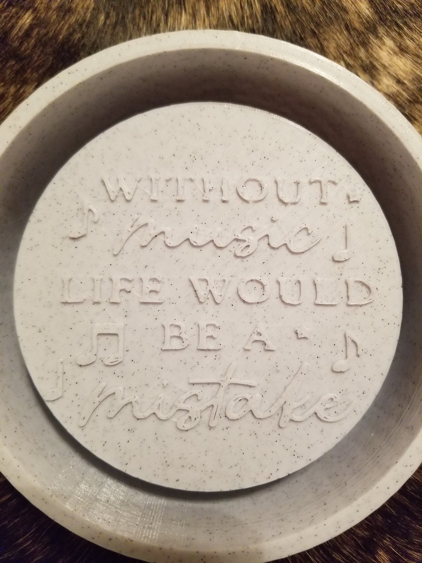 Without Music Life Would Be a Mistake Mold