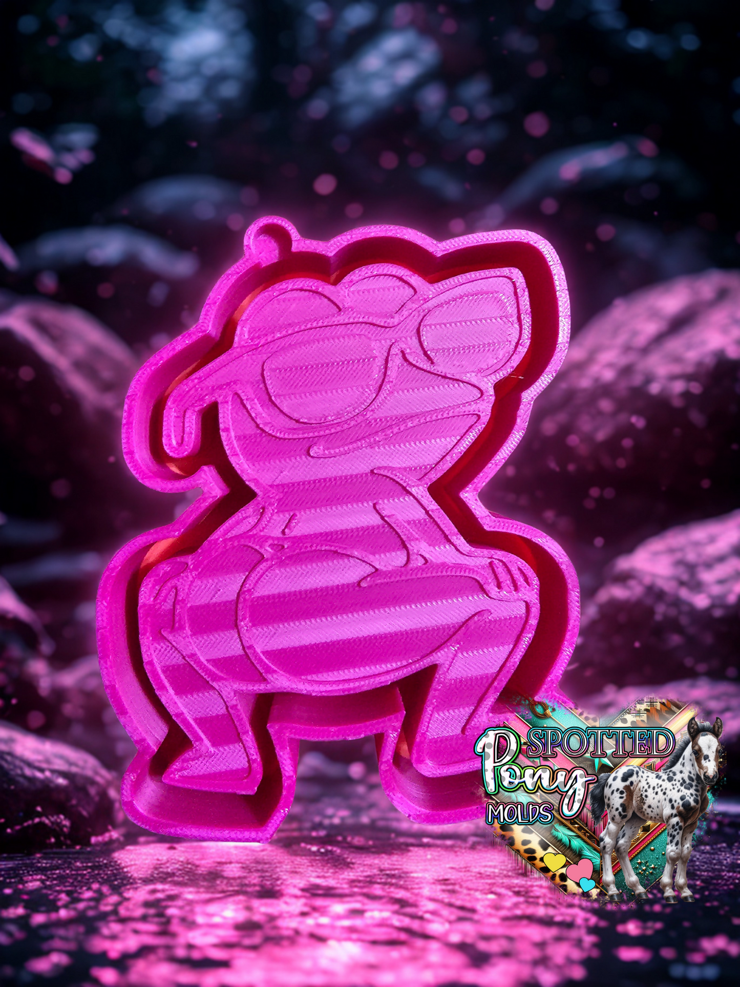 Twerking Frog Mold