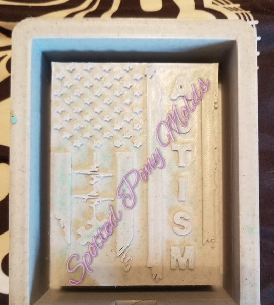 Autism Flag Mold