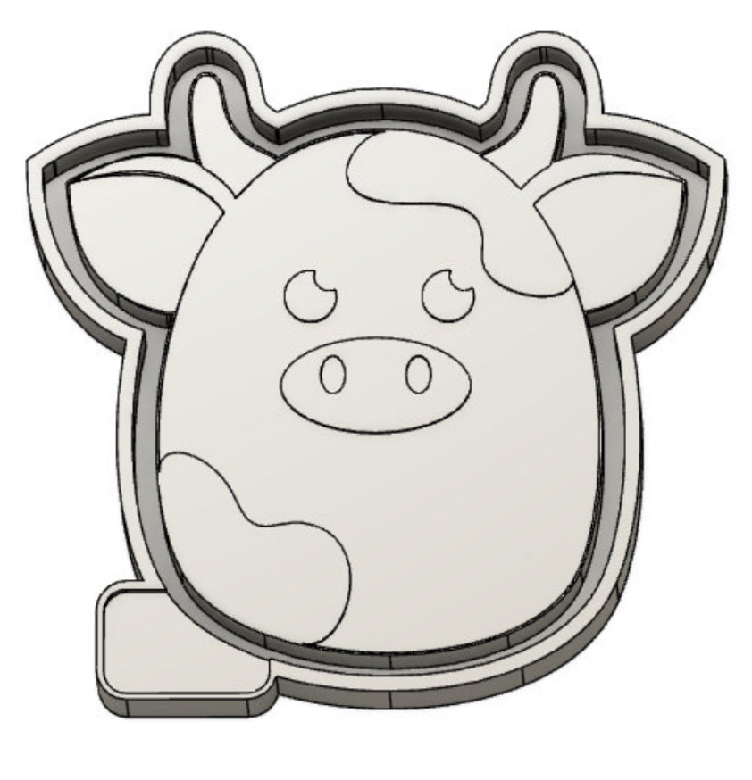 Cow Squishy Mold