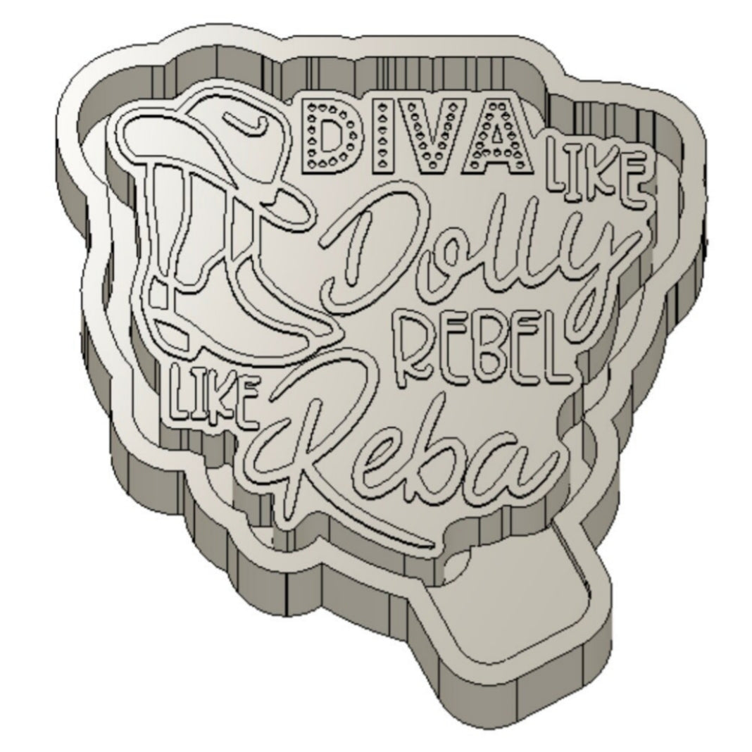 Diva like Dolly, Rebel like Reba