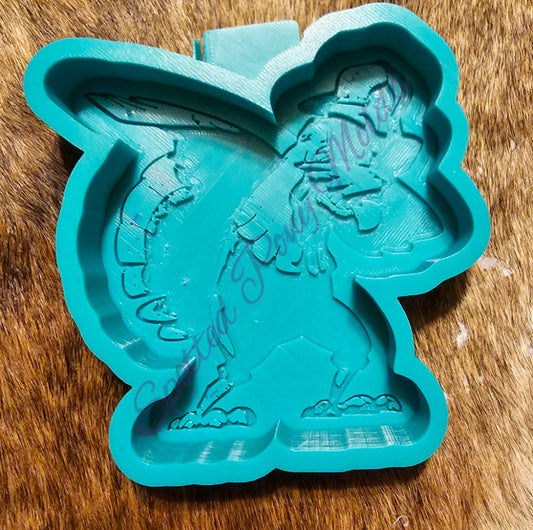 Dabbing Turkey Mold