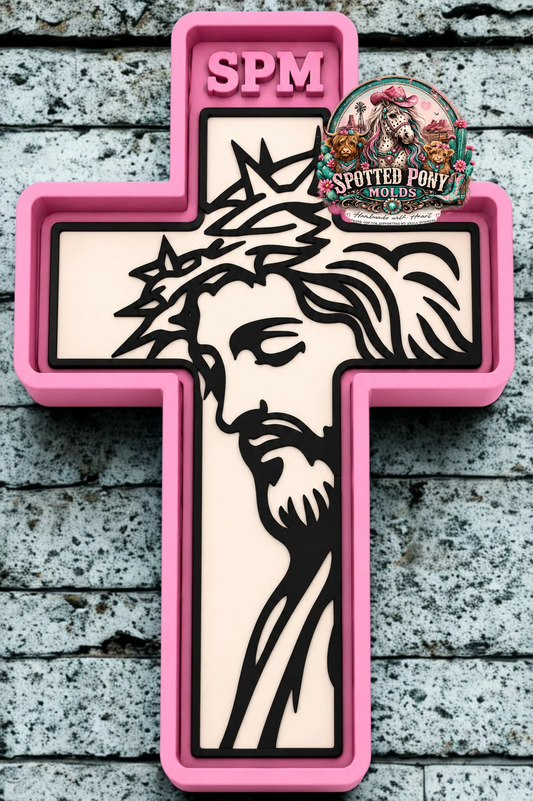 Jesus Cross Mold #2 ✝️