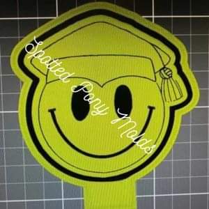 Graduation Happy Face Mold