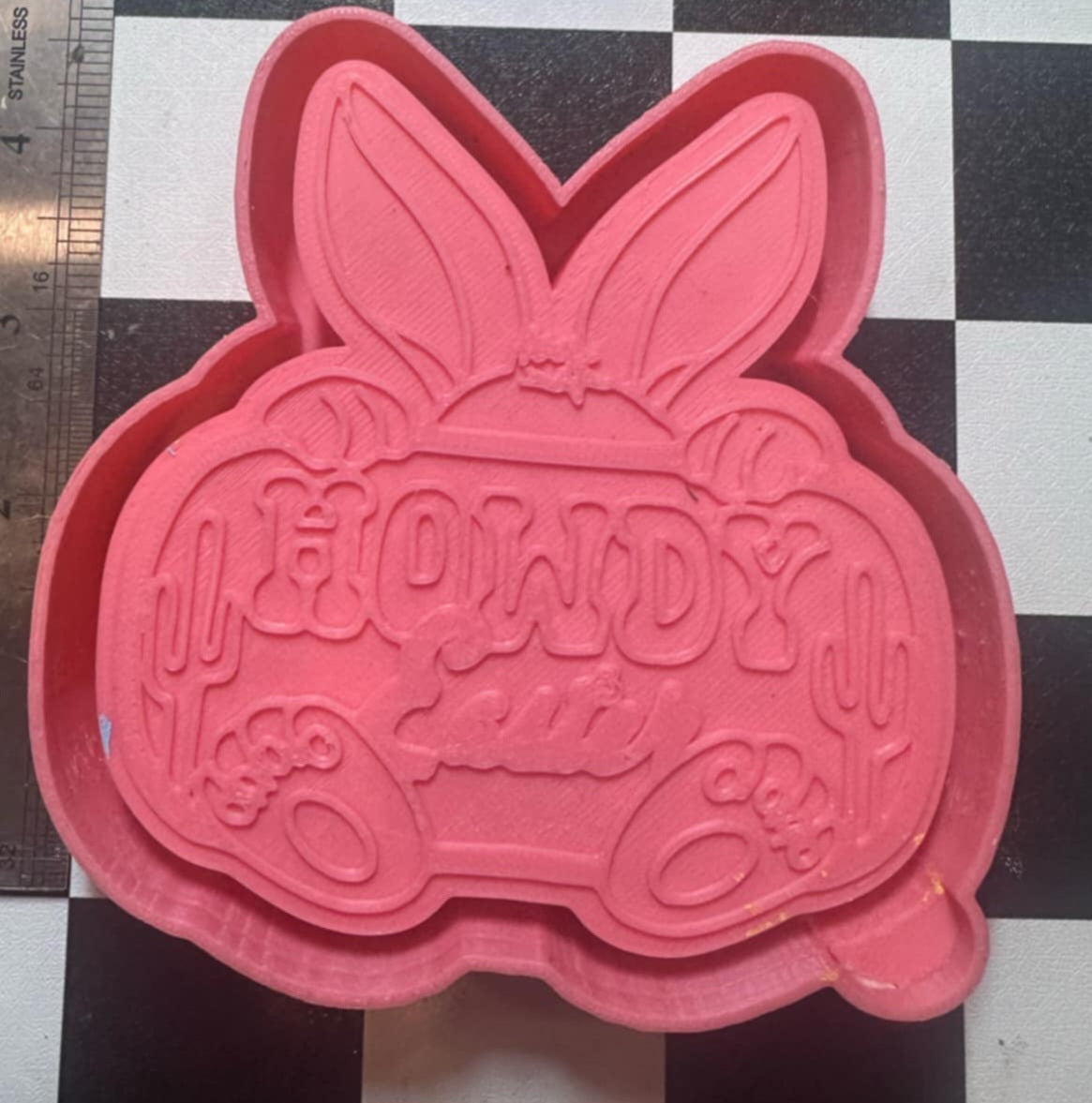 Howdy Easter Mold