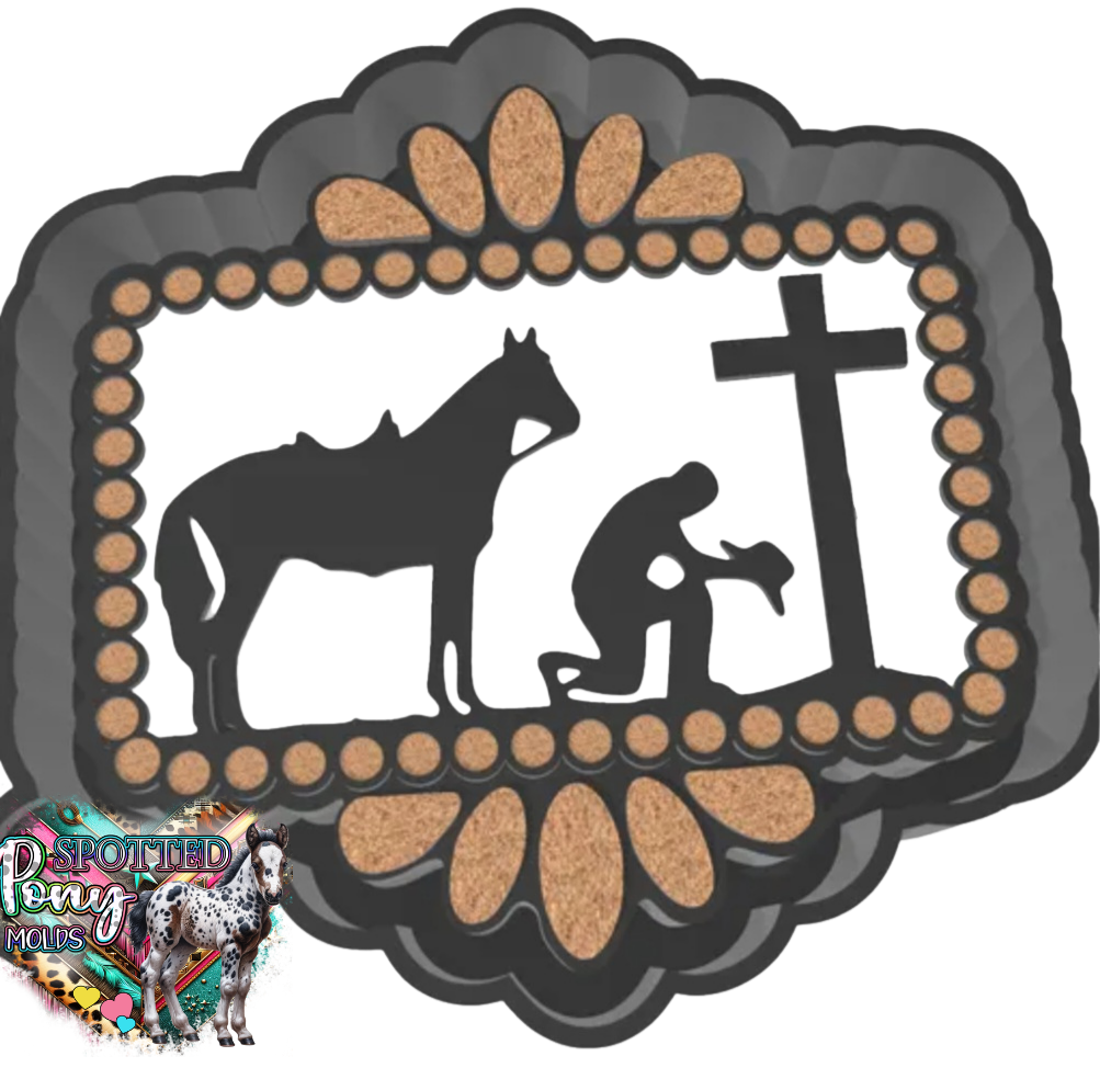 Praying Cowboy Mold
