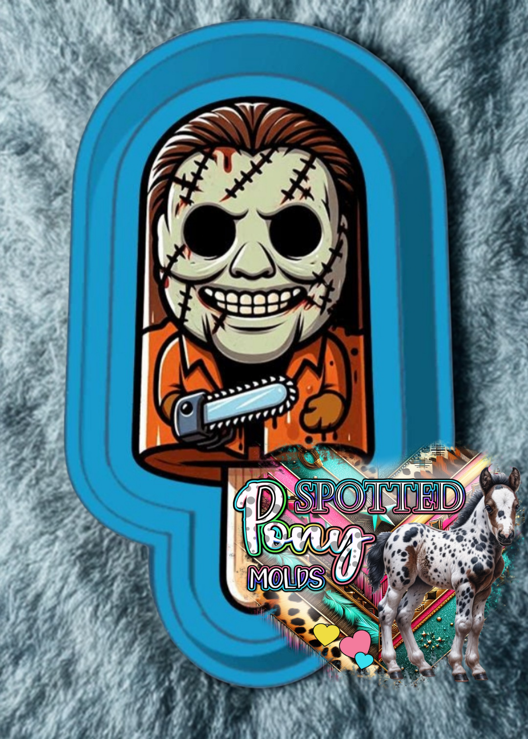 Leatherface Popsicle Mold