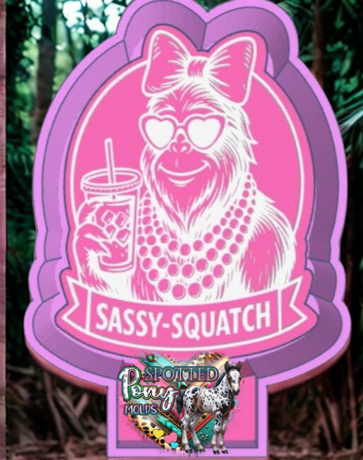 Sassy-Squatch Mold