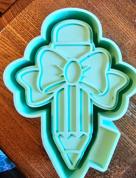 Pencil with Bow Mold
