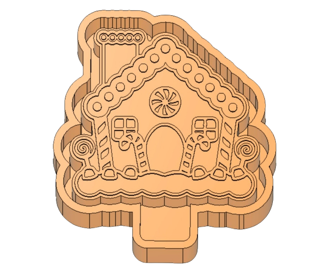 Gingerbread House Mold #2