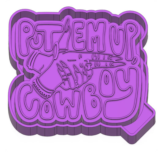 Put'em Up Cowboy Mold