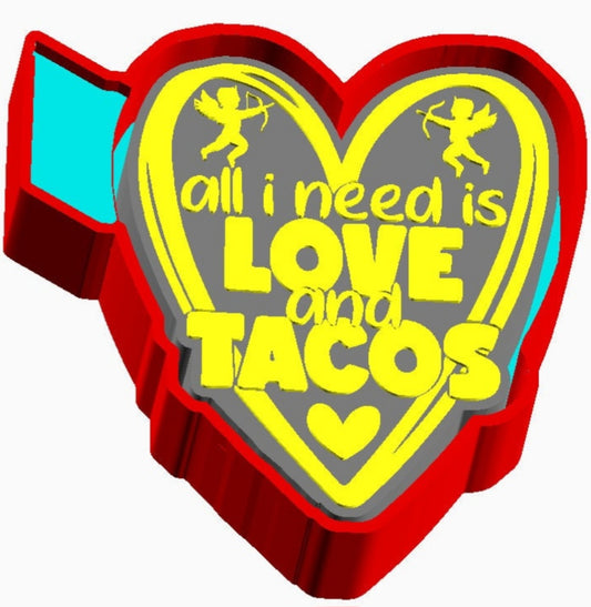 Love and Tacos Mold