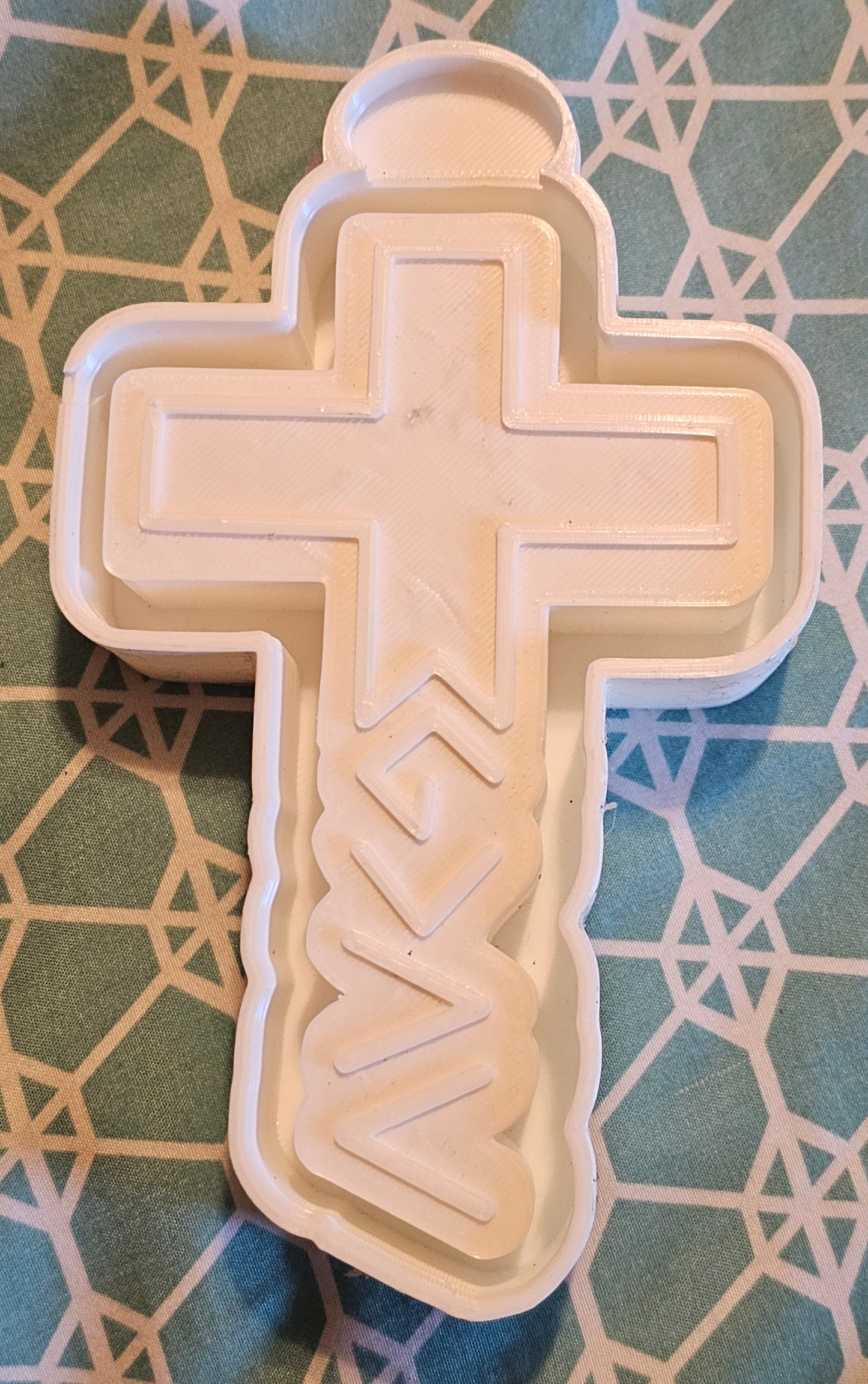 God is Greater Cross Mold