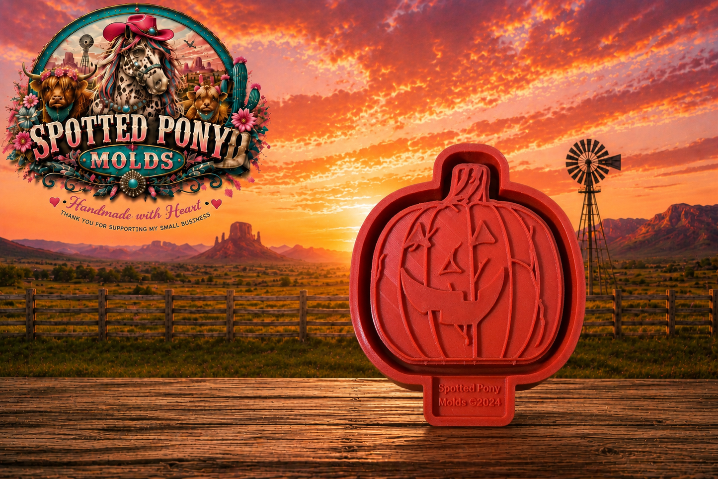 #25 Jack-O-Lantern Mold