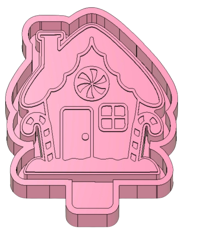 Gingerbread House Mold #1