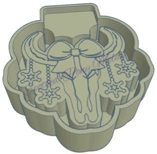 Snowflake Skull Mold