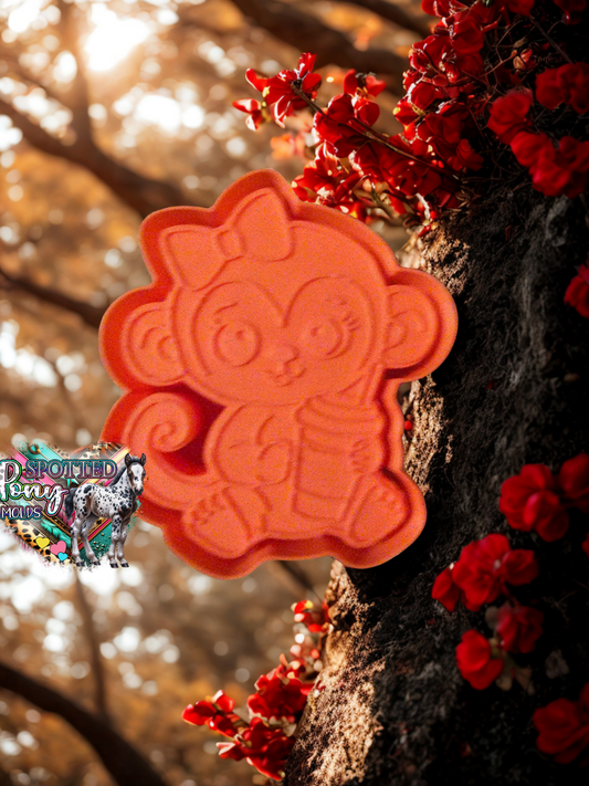 Girlie Monkey with Coffee Mold
