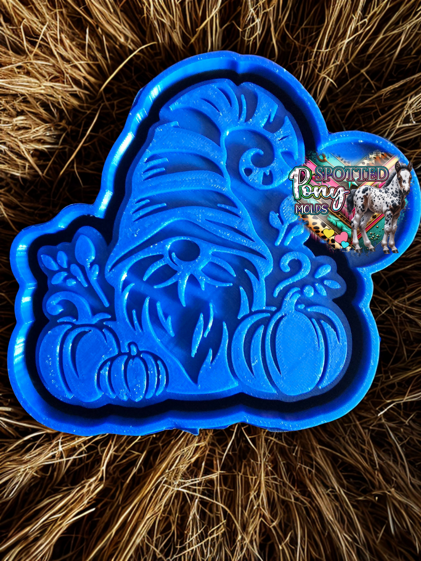 Gnome with Pumpkins Mold