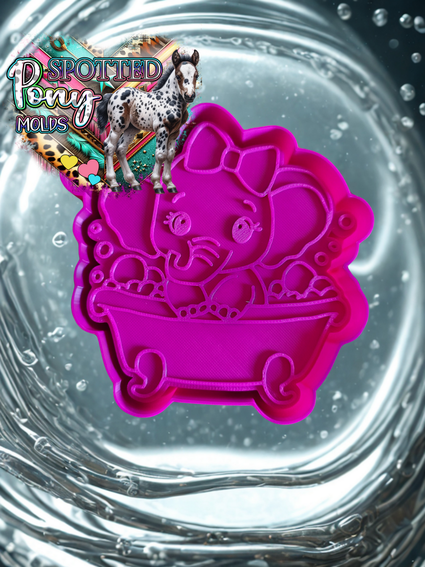 Elephant in Bubble Bath Mold