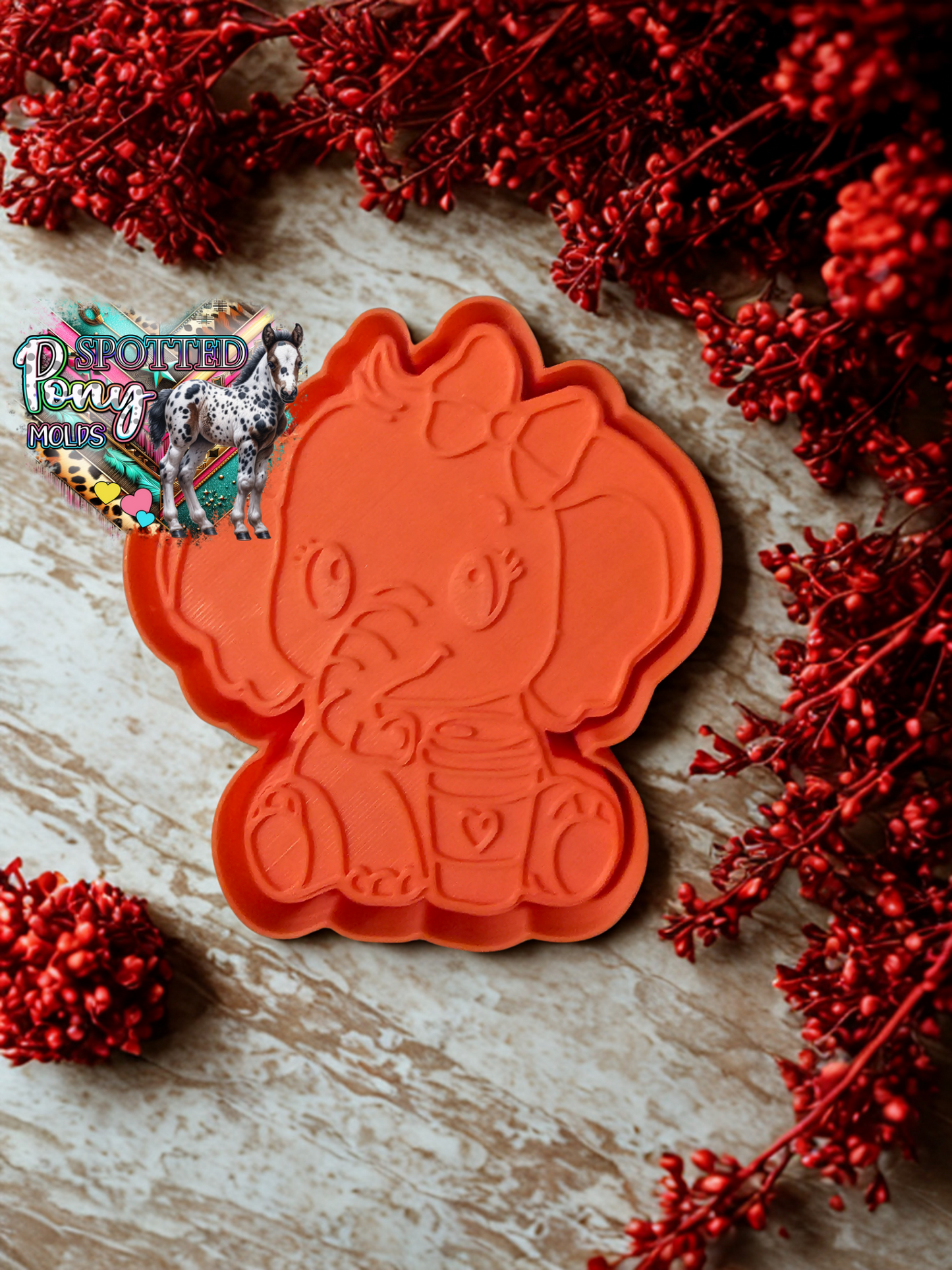 Girlie Elephant with Coffee Mold