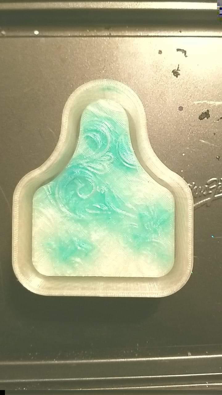 Leather Ear Tag Mold