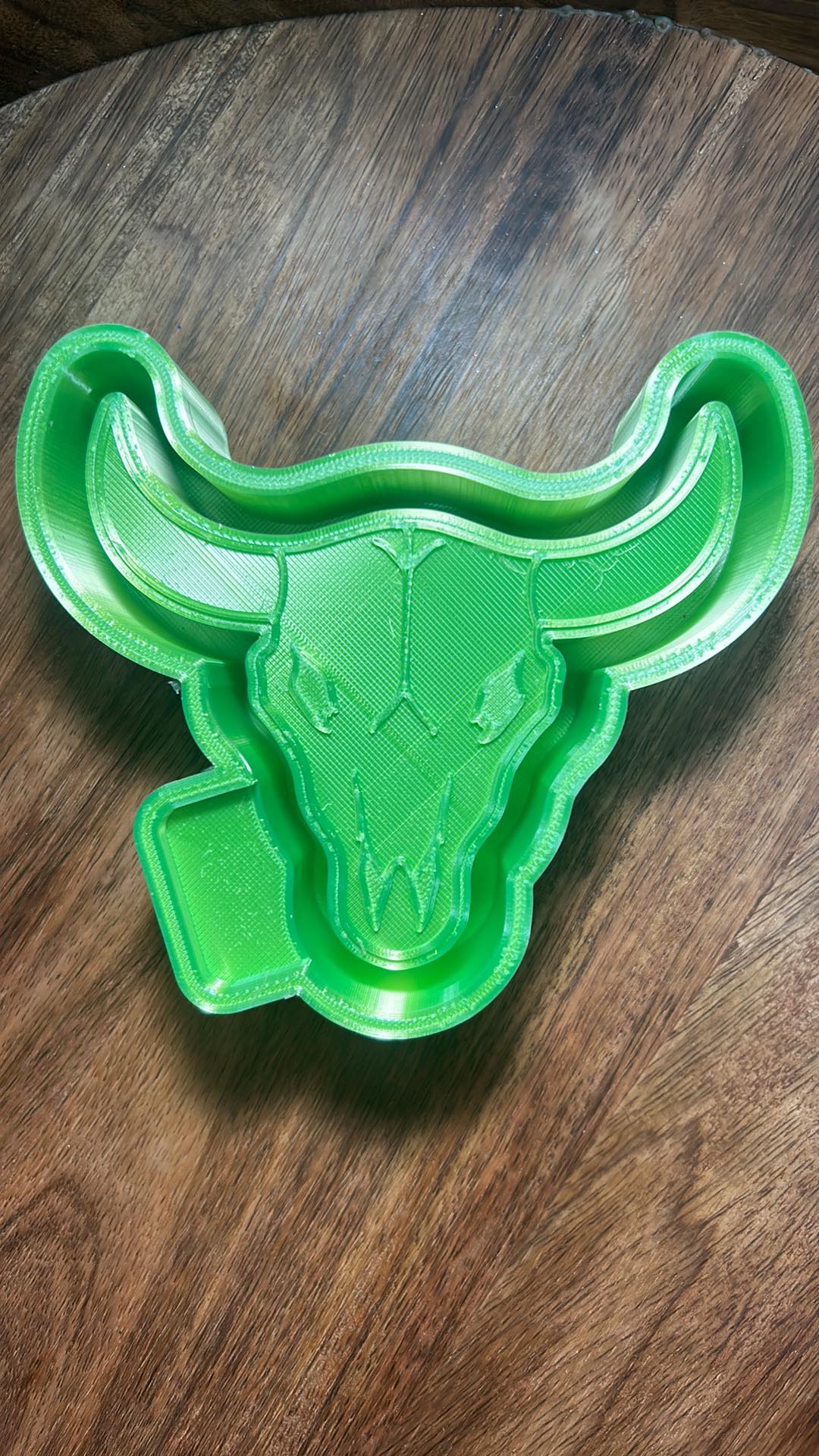 Bull Skull Mold